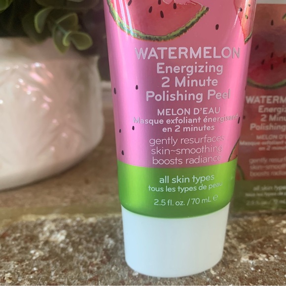 ✨$5✨ Purlisse | Watermelon Energizing 2 Minute Polishing Peel | 2.5 Fl Oz - Picture 2 of 9